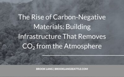 The Rise of Carbon-Negative Materials: Building Infrastructure That Removes CO₂ from the Atmosphere