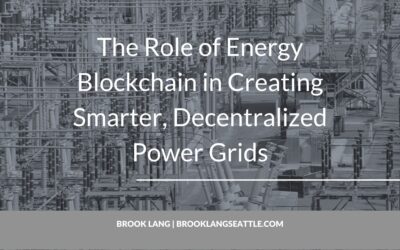 The Role of Energy Blockchain in Creating Smarter, Decentralized Power Grids